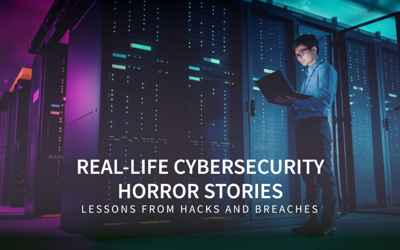 Cybersecurity Horror Stories: Lessons from Real-Life Hacks